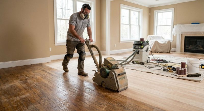 Ash Floor Refinishing in Olathe, KS