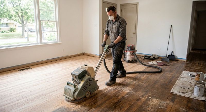 Birch Floor Refinishing in Overland Park, KS