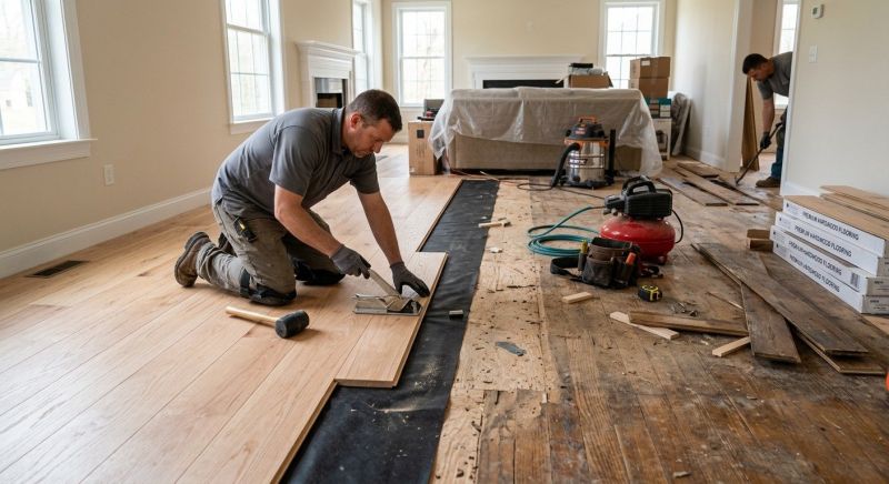 Hardwood Floor Installation in San Antonio, TX