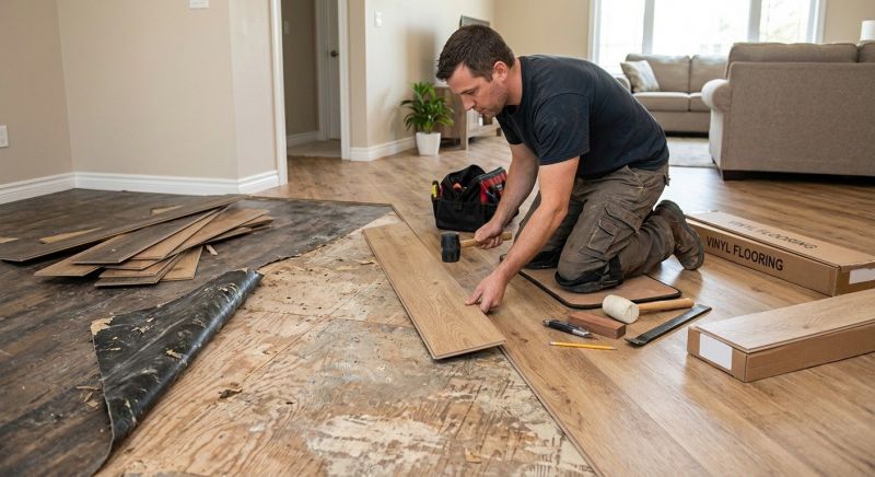 Linoleum Flooring Replacement in Phoenix, AZ