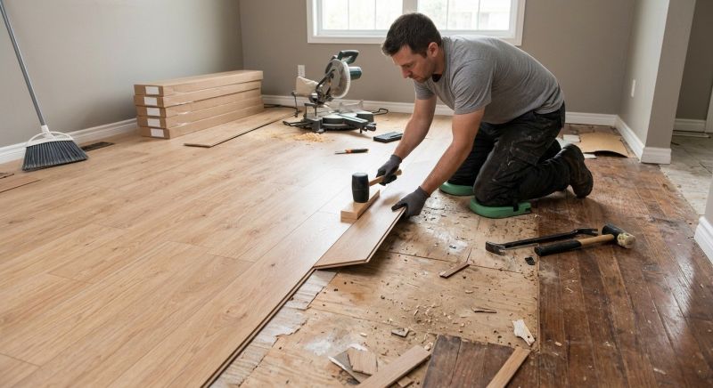 Plank Laminate Installation in Sacramento, CA