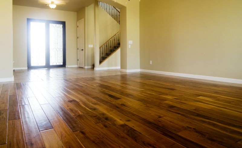 Hallway with Wide Plank Floors